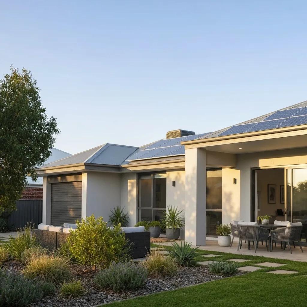 Energy efficient spray foam insulation in a modern Perth home